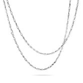 White Gold Necklace (50cm) - Dracakis Jewellers